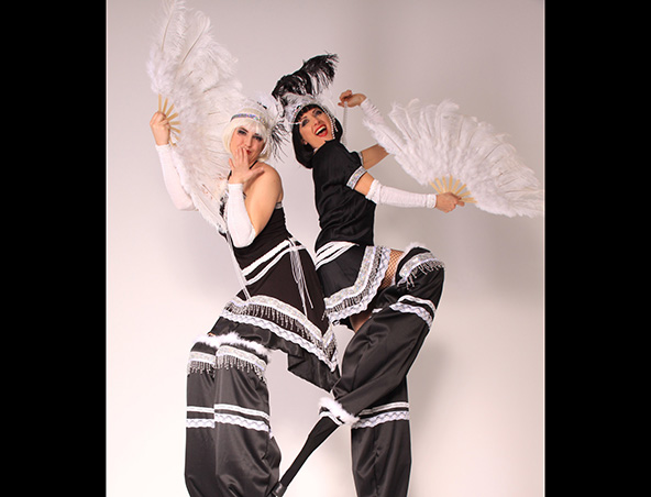 Sydney Stilt Walkers Roaring 20s