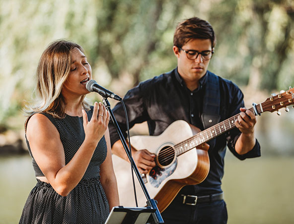 Indigo Blue Acoustic Music Duo Sydney